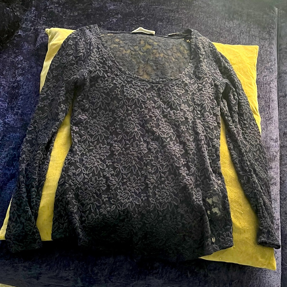 Never worn Abercrombie lace top